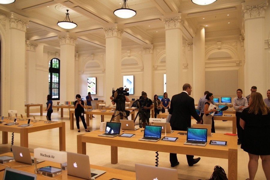 Apple Store Column Cornice Design — Cornice Reproduction in Logan Village, QLD