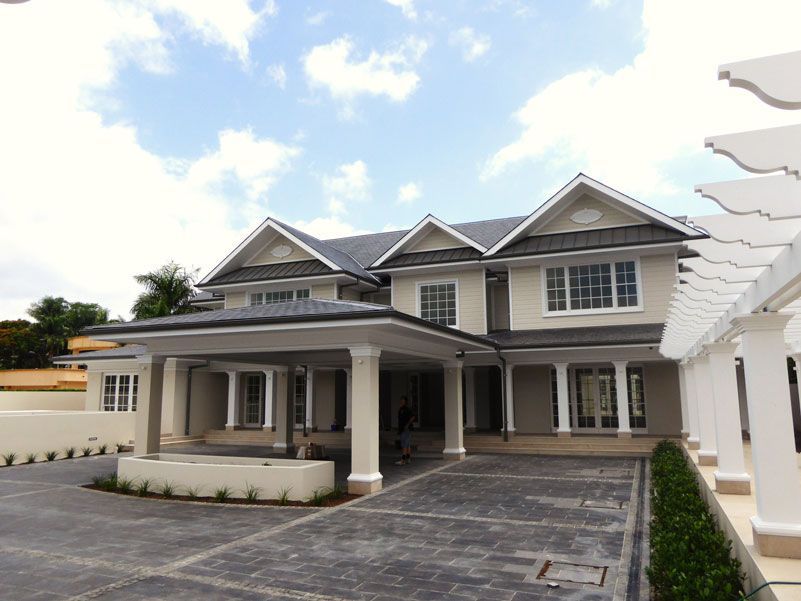 Front view of house — Manufacturing Cornices in Logan Village, QLD