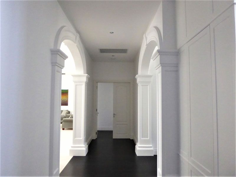 Hallway of house — Manufacturing Cornices in Logan Village, QLD