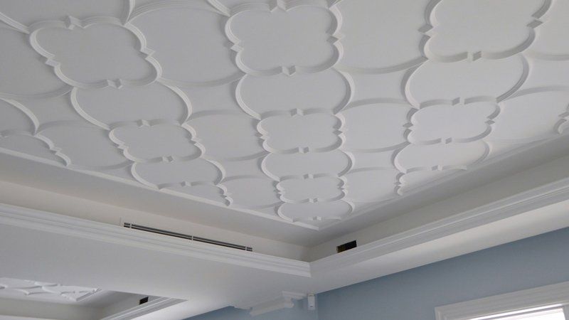 Elegant Ceiling Pattern Design — Manufacturing Cornices in Logan Village, QLD
