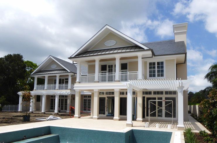 House with pool — Manufacturing Cornices in Logan Village, QLD