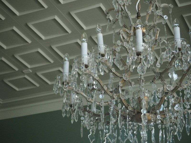 Elegant Ceiling Cornice Design — Manufacturing Cornices in Logan Village, QLD