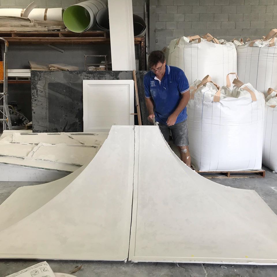Vaulted Ceiling Merging — Manufacturing Cornices in Logan Village, QLD