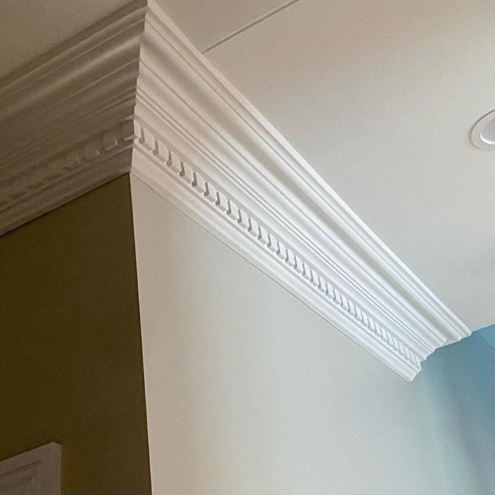 Double Border Ceiling Design Side View — Manufacturing Cornices in Logan Village, QLD