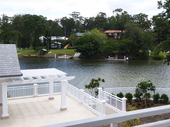 House near river — Manufacturing Cornices in Logan Village, QLD