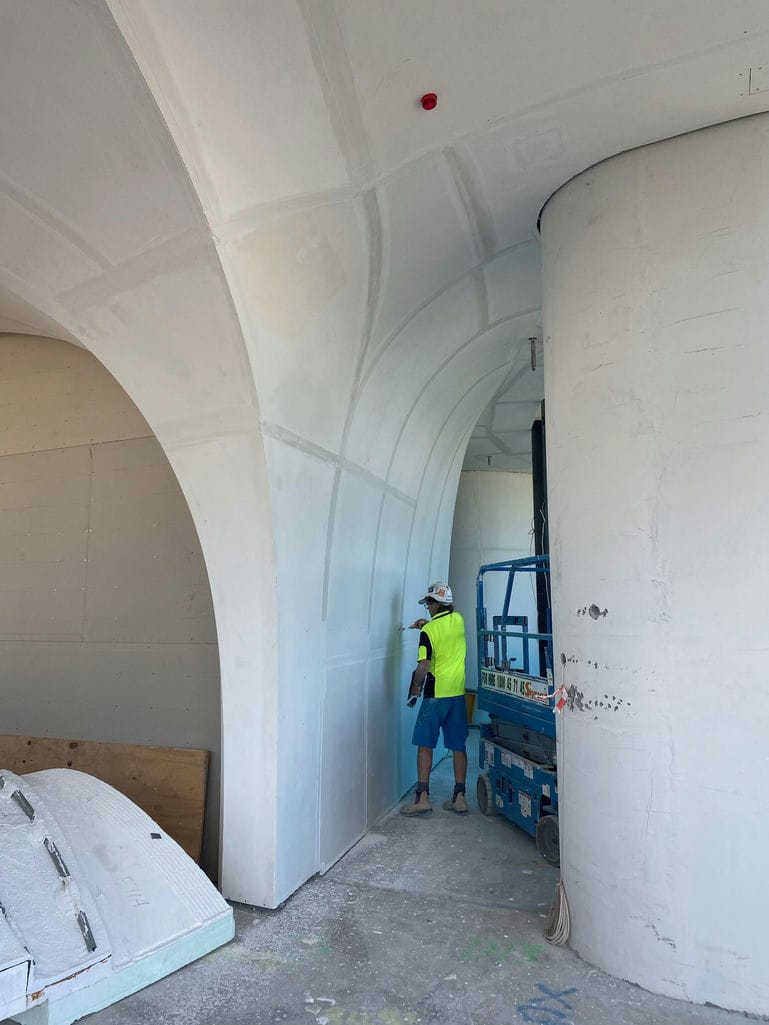 Hedges Ave White Ceiling — Custom Cornices in Logan Village, QLD