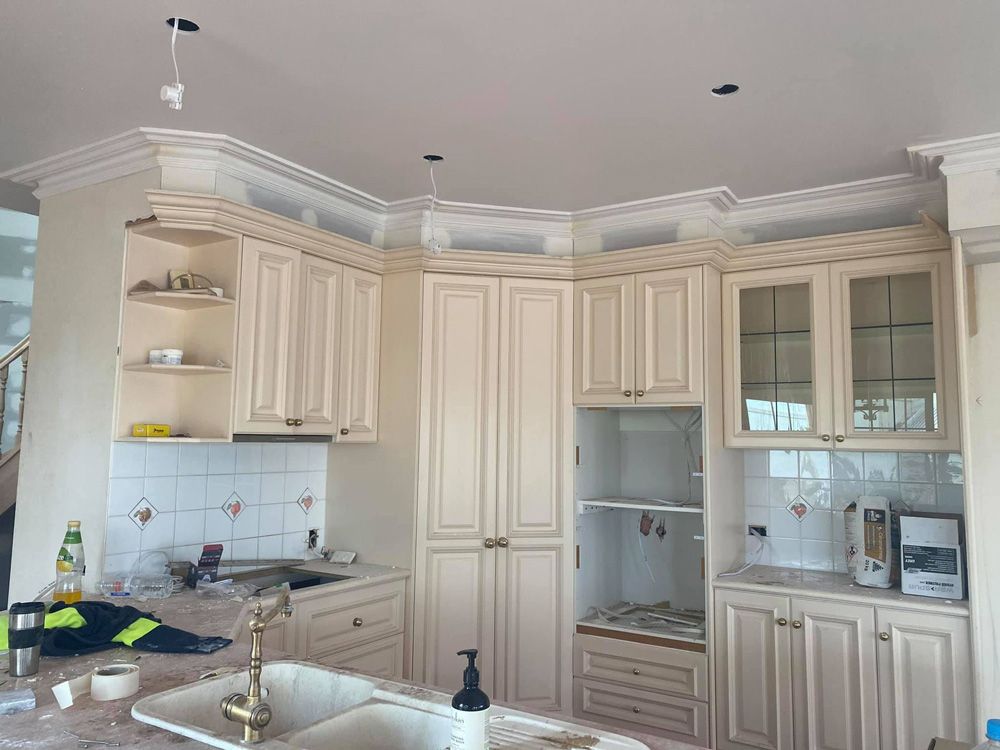 Renovating the kitchen with Fibrous Ceiling — Manufacturing Cornices in Logan Village, QLD