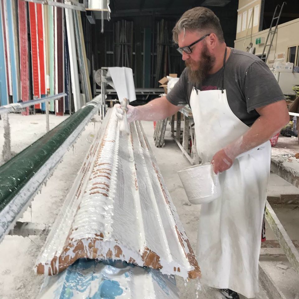 Painting the Fribrous Cornice — Manufacturing Cornices in Logan Village, QLD