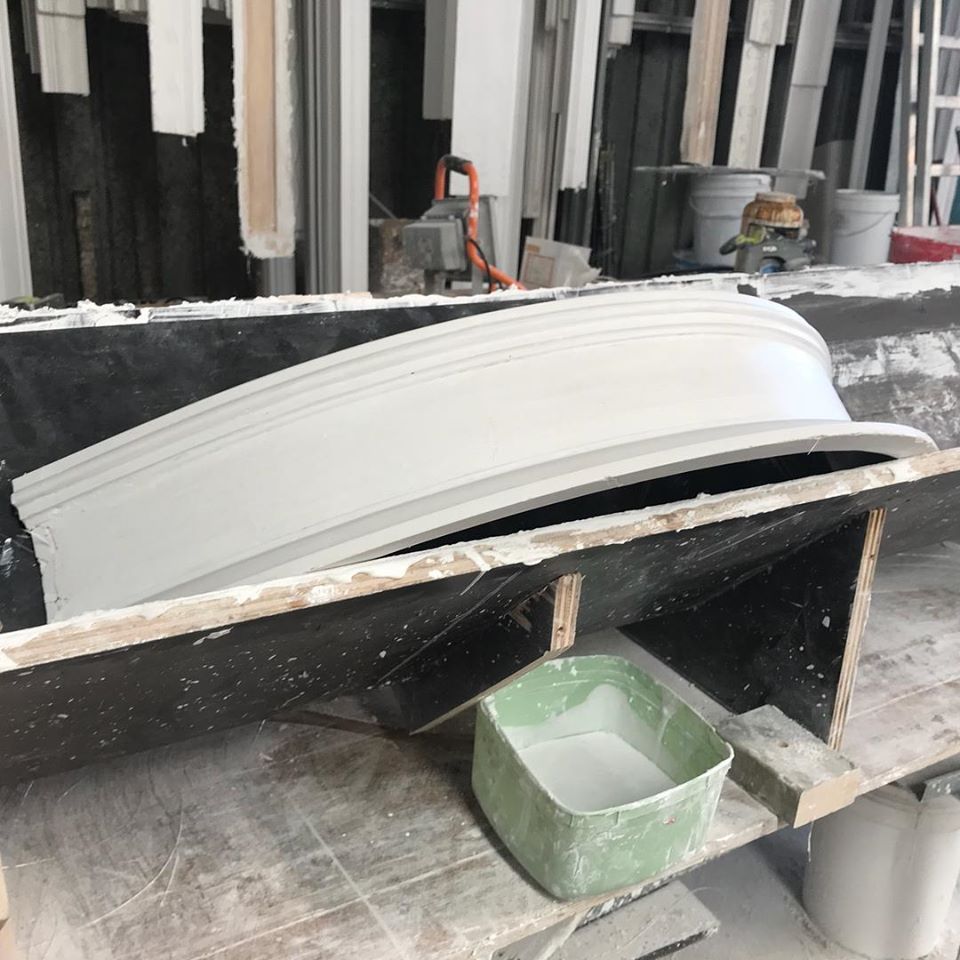 Elegant Curved Cornice — Manufacturing Cornices in Logan Village, QLD