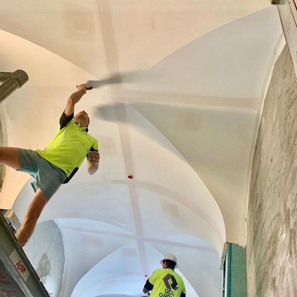 Vaulted Ceiling Cleaning — Manufacturing Cornices in Logan Village, QLD