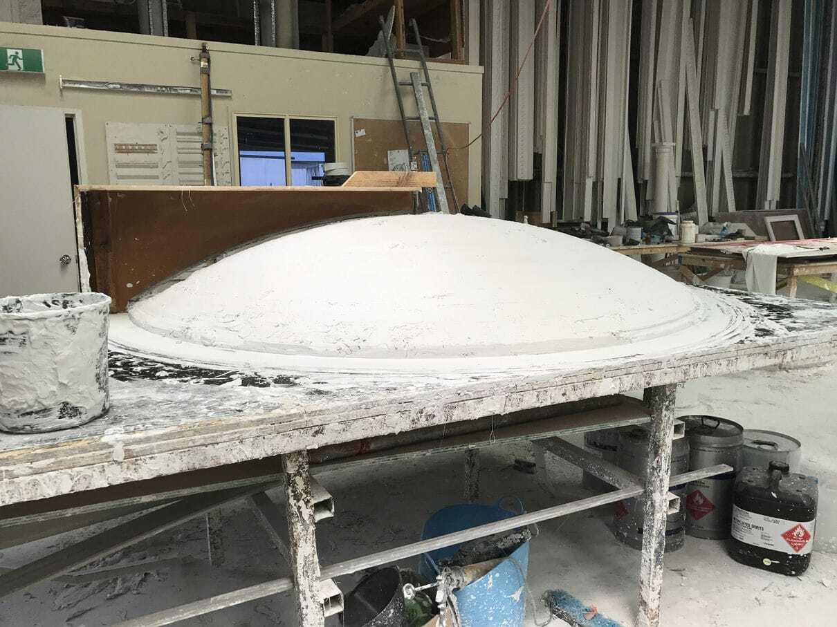 Preparation for Custom Domes — Custom Cornices in Logan Village, QLD