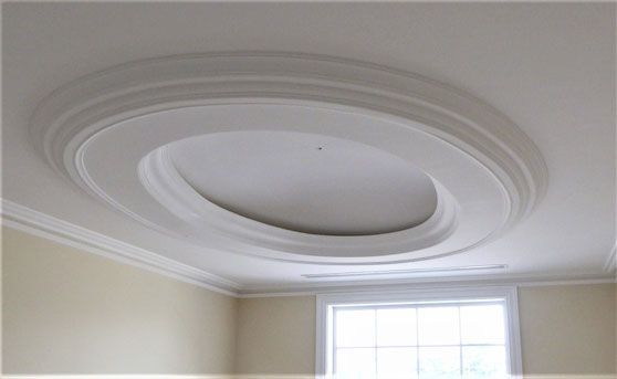 Round white design of house — Manufacturing Cornices in Logan Village, QLD