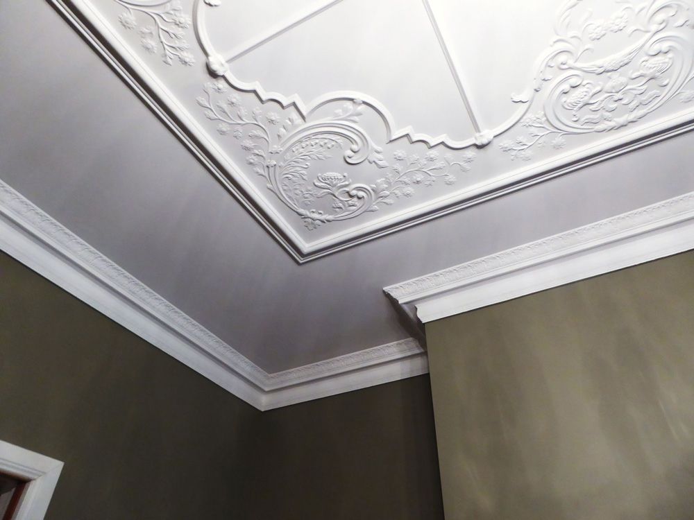 White ceiling— Manufacturing Cornices in Logan Village, QLD