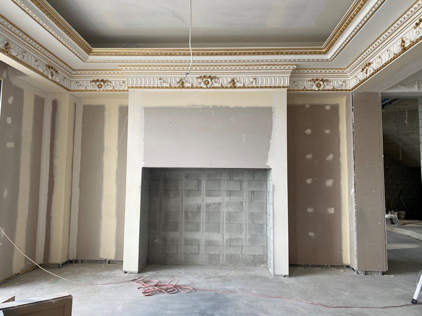 Medallion Cornice Light Trough — Custom Cornices in Logan Village, QLD