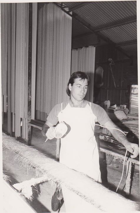 Paul as an Apprentice — Manufacturing Cornices in Logan Village, QLD