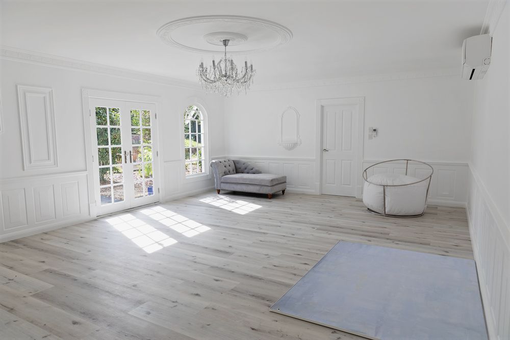 White Room with Daybed — Manufacturing Cornices in Logan Village, QLD