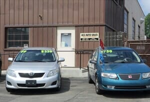 White and Blue Cars for Sale — Auto Repair in Milwaukee, WI