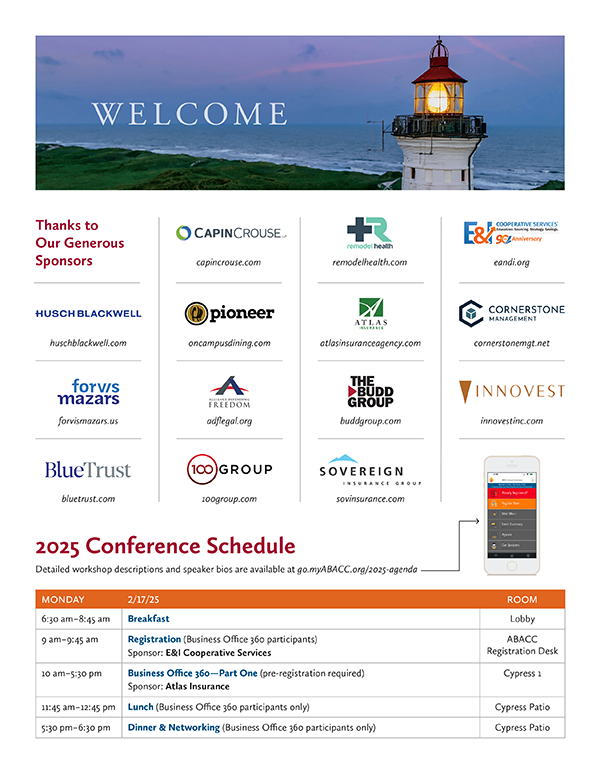 2024 ABACC Annual Conference program