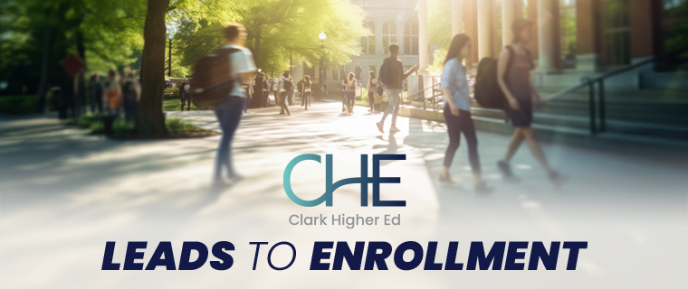 Clark Higher Ed is a one-stop-shop enrollment marketing agency with a passion for higher ed.