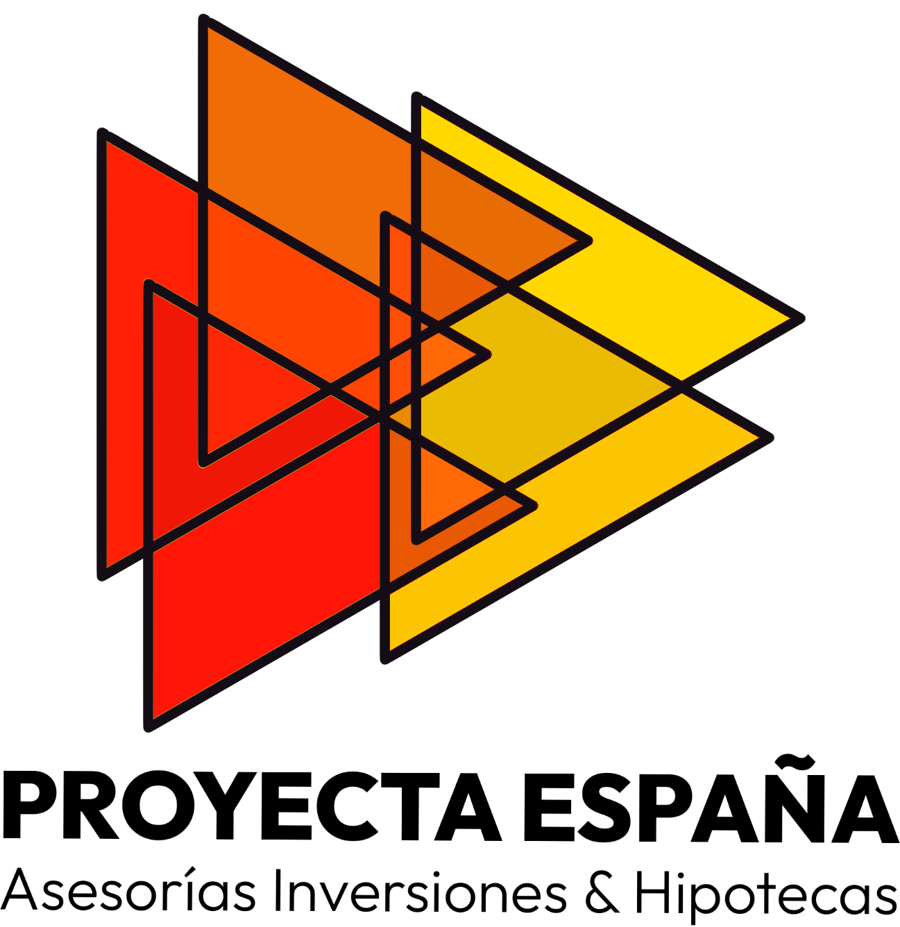 A logo for a company called proyecta espana