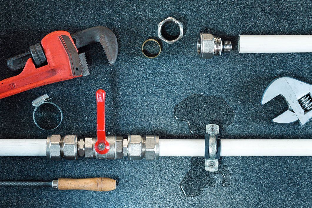 Plumbing Accessories — Water Leak on a Water Pipe in Florence, AL