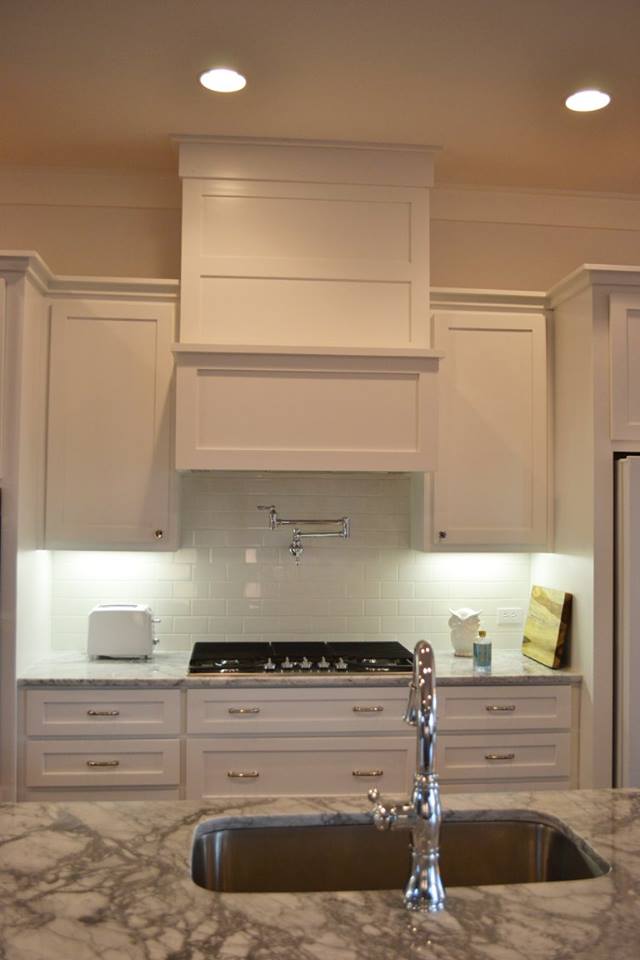 Fixtures — Beautiful White Design of a Kitchen in Florence, AL
