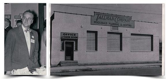 Daniel C. Tallman — Front View of the Tallman Company Building in Florence, AL