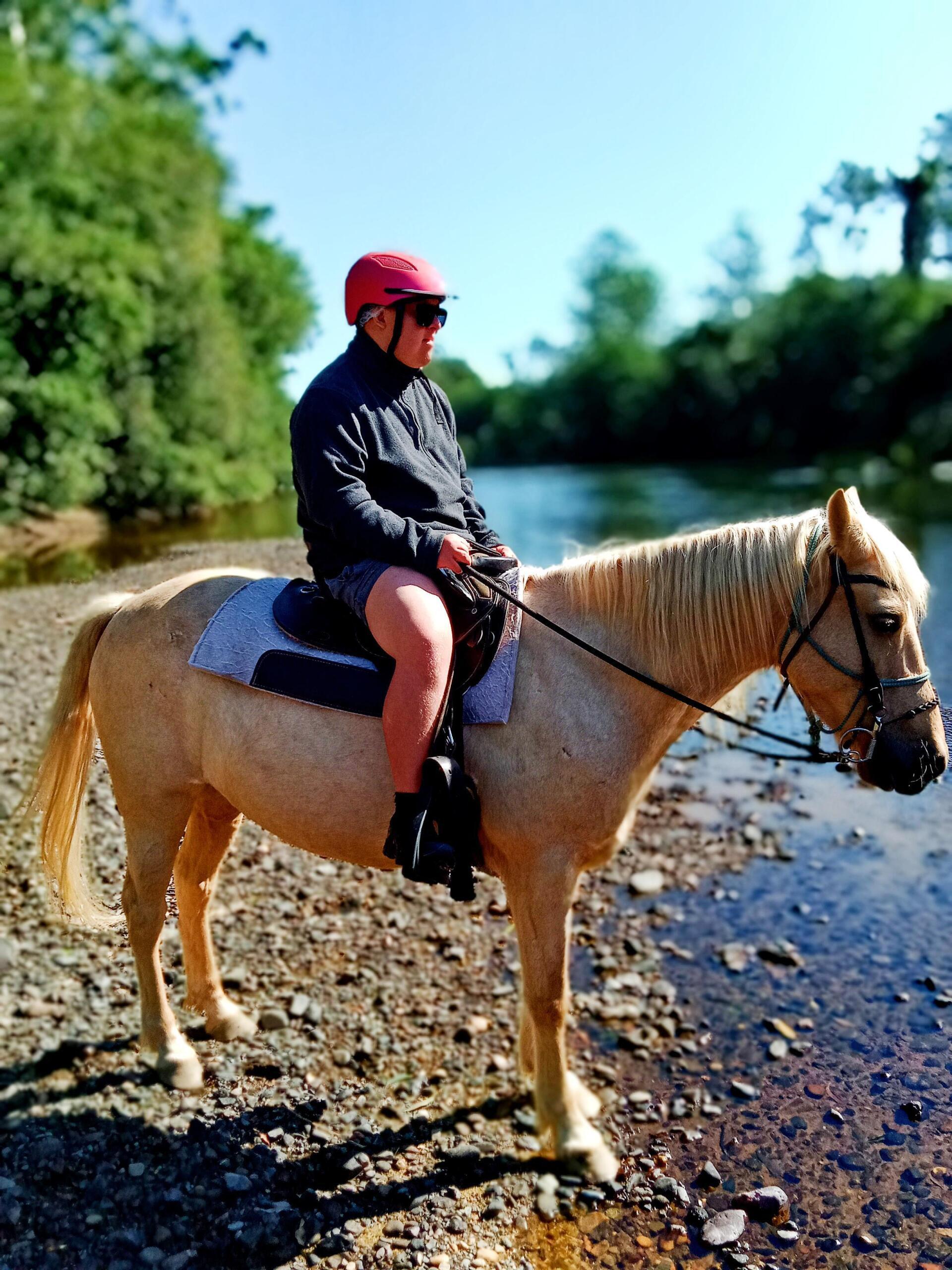 Man riding horse from Horses Inspiring Humans