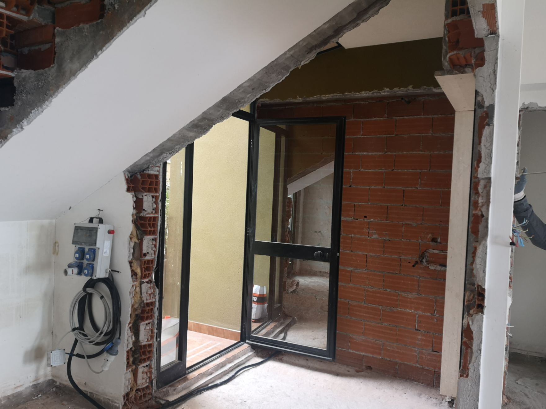 sottoscala in ristrutturazione