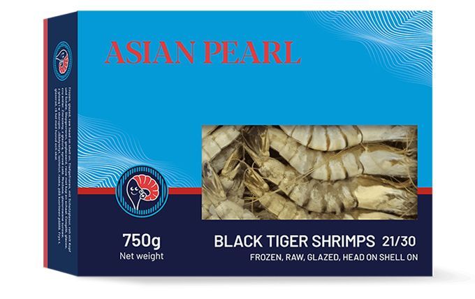 1 kilo Black Tiger Shrimps