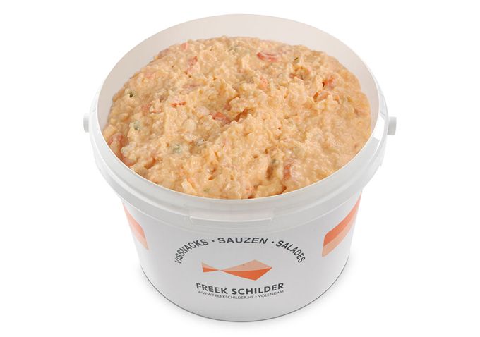 1 kilo garnalen salade