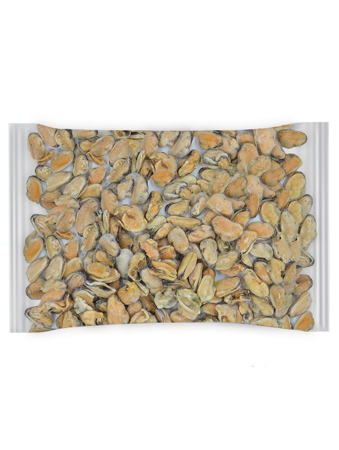 1 kilo gekookte mossel + visbakmeel