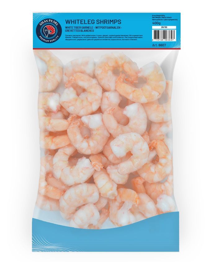 500 gram Gekookte garnalen