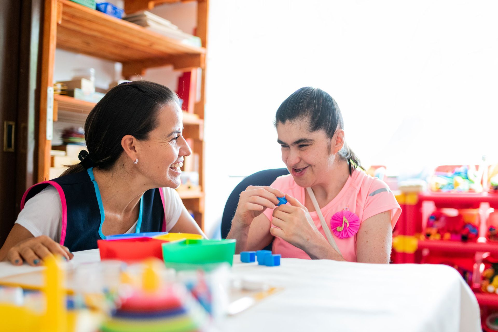Mental Health Professional Playing — Redcliffe, QLD — Achieve Disability Supports