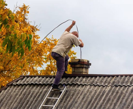 Cleaning Chimney — Wichita, KS — Bugs R Us And Bluebird Chimney