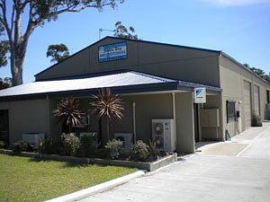 Jervis bay building with air conditioning installed