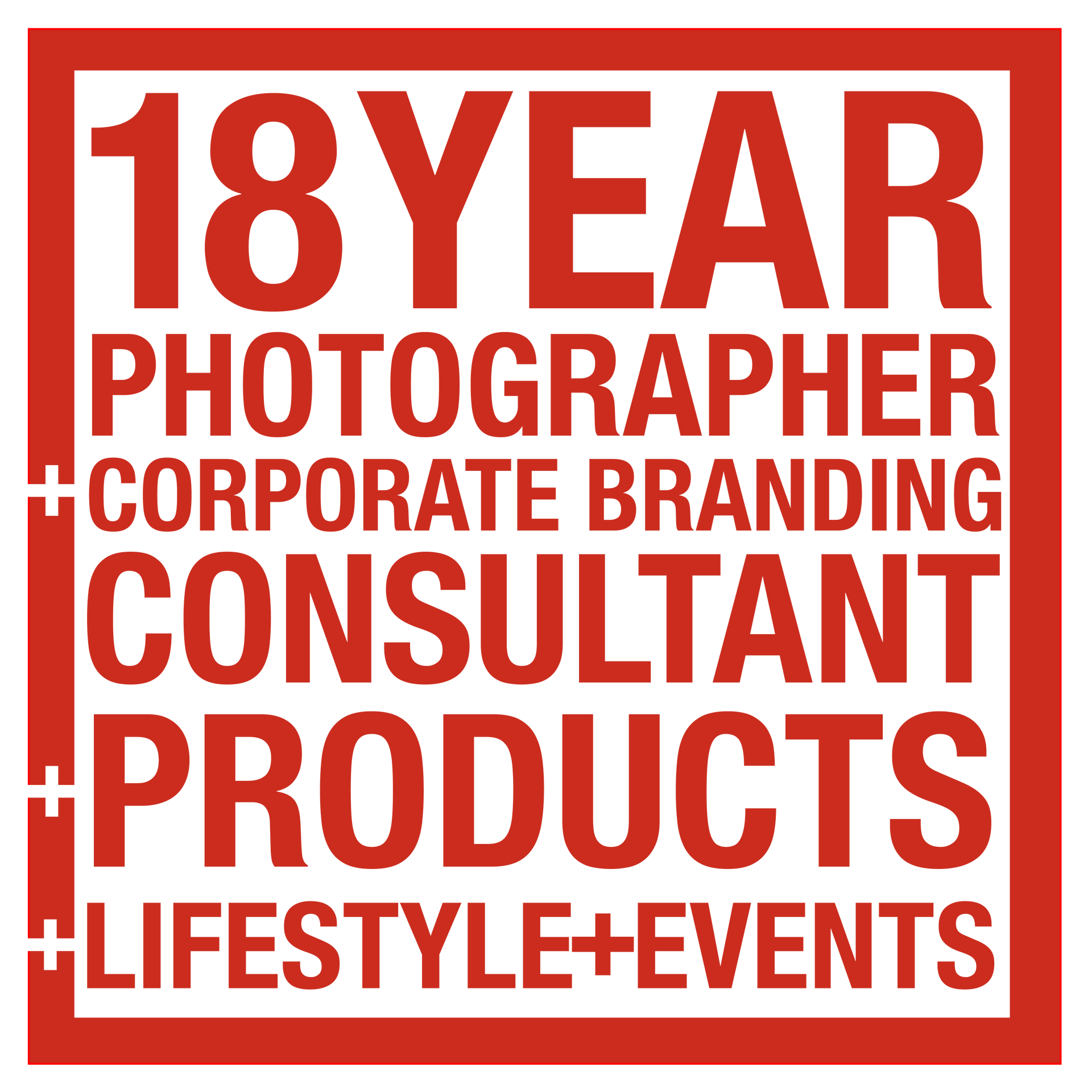 18 year photographer, corporate branding consultant, products, lifestyle and event photography