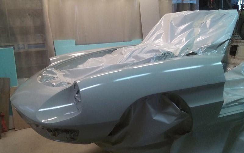 Duetto osso di seppia verniciatura