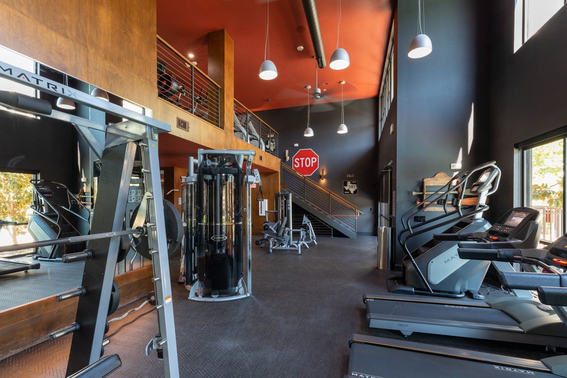 Mercantile River District | Fitness Center with Treadmill