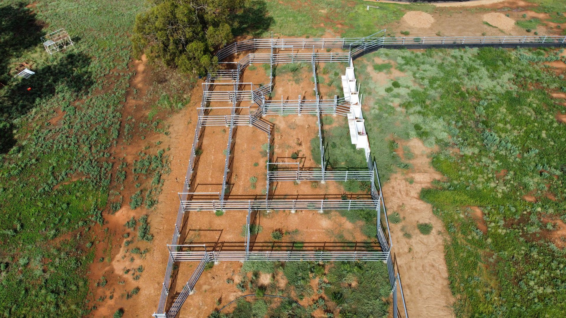 An Aerial View of A Large Empty Field with Trees in The Background — Ballimore Welding in Ballimore, NSW