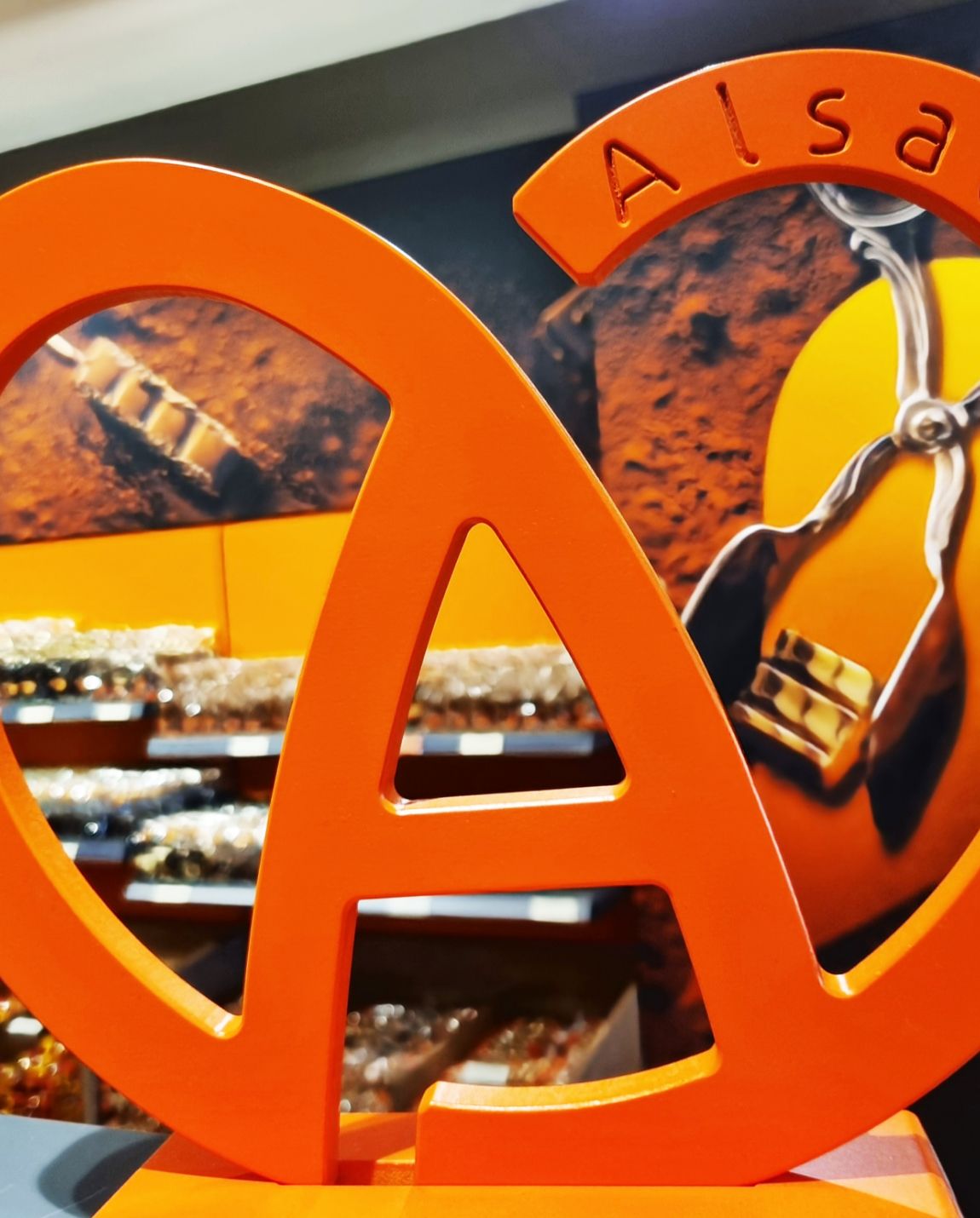 Panneau orange 