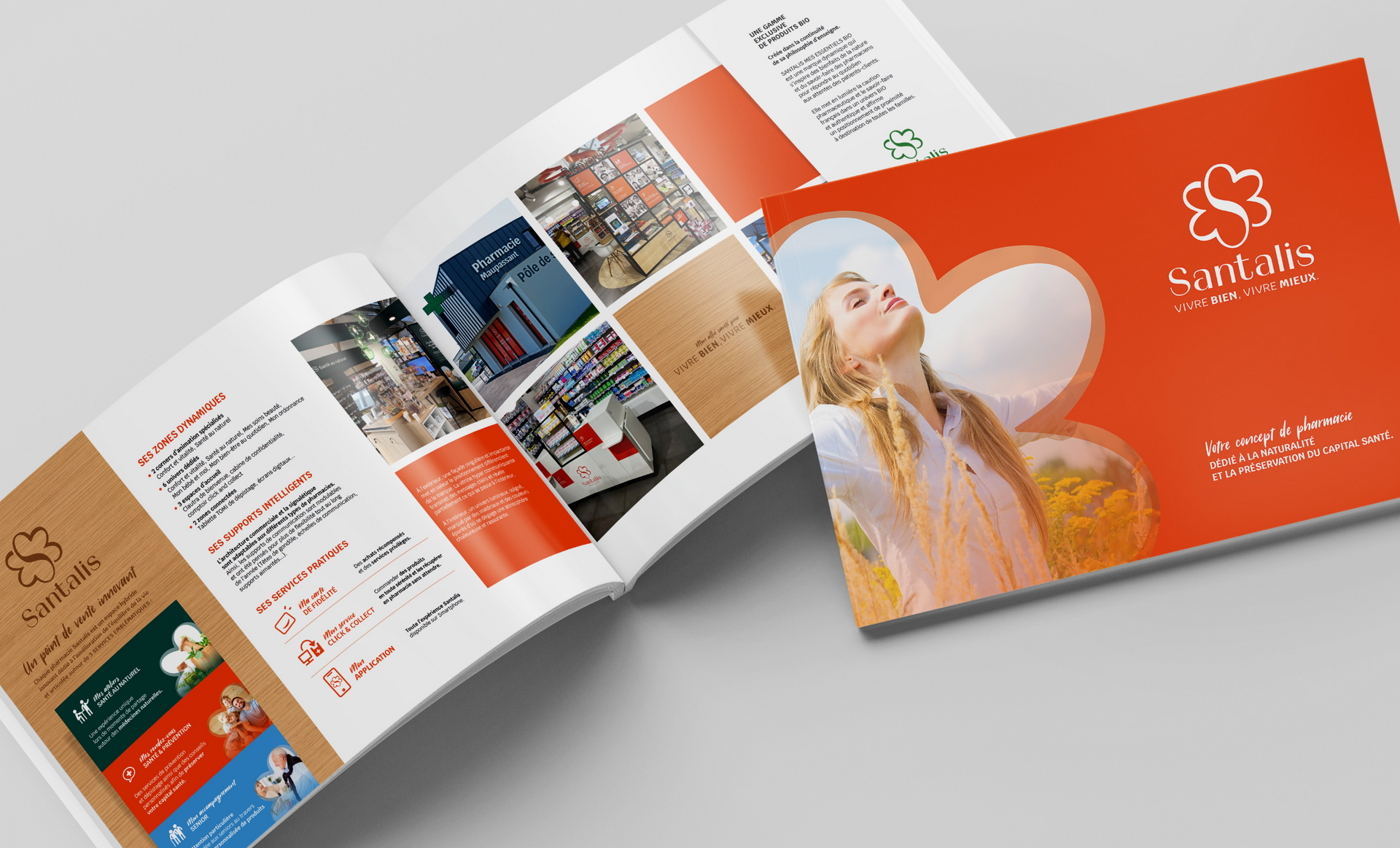 Brochure ouverte Santalis