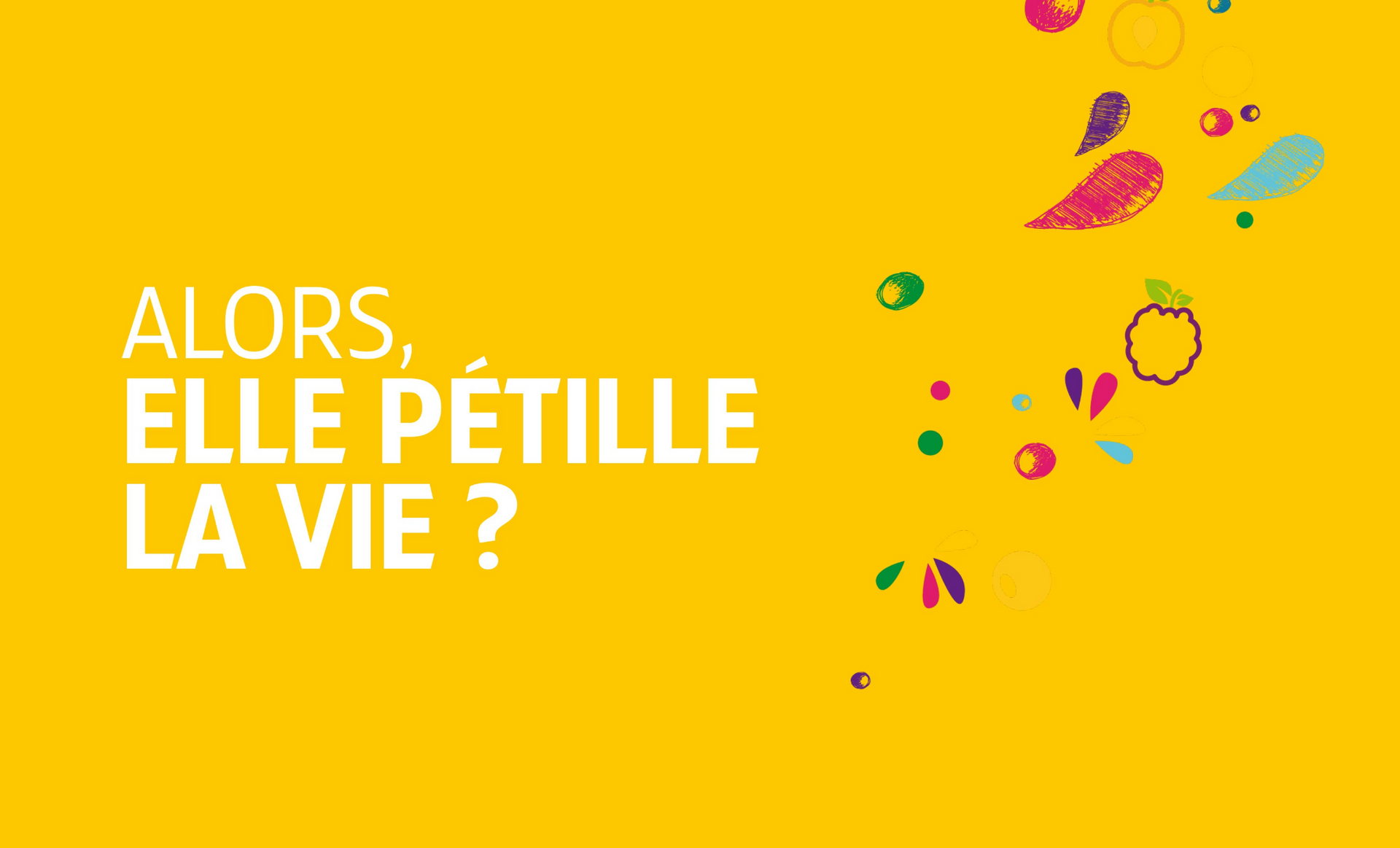 Fond jaune avec texte 