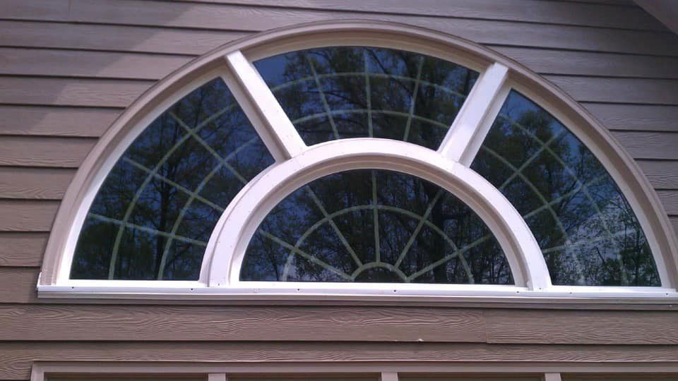 Semicircle Glass Window — Norcross, GA — Glen's Millwork & Repair, LLC