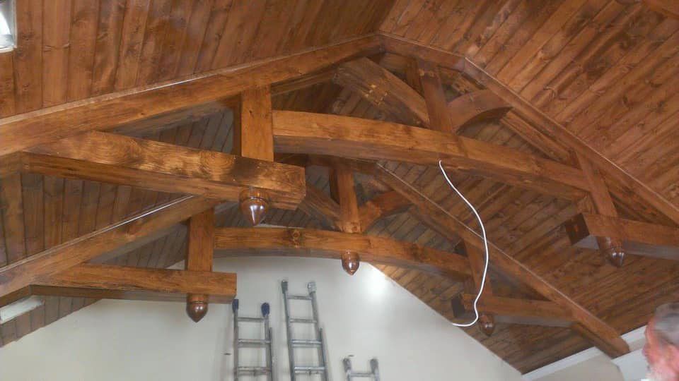 Woodwork on The Ceiling — Norcross, GA — Glen's Millwork & Repair, LLC