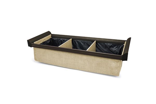 Matte Black Color Option For Deep Drawer Organizer