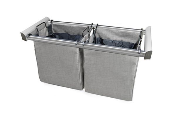 Matte Aluminum Color Option For Laundry Organizer