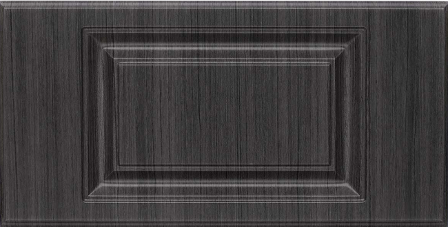 Raised Panel Style Option With Licorice Finish