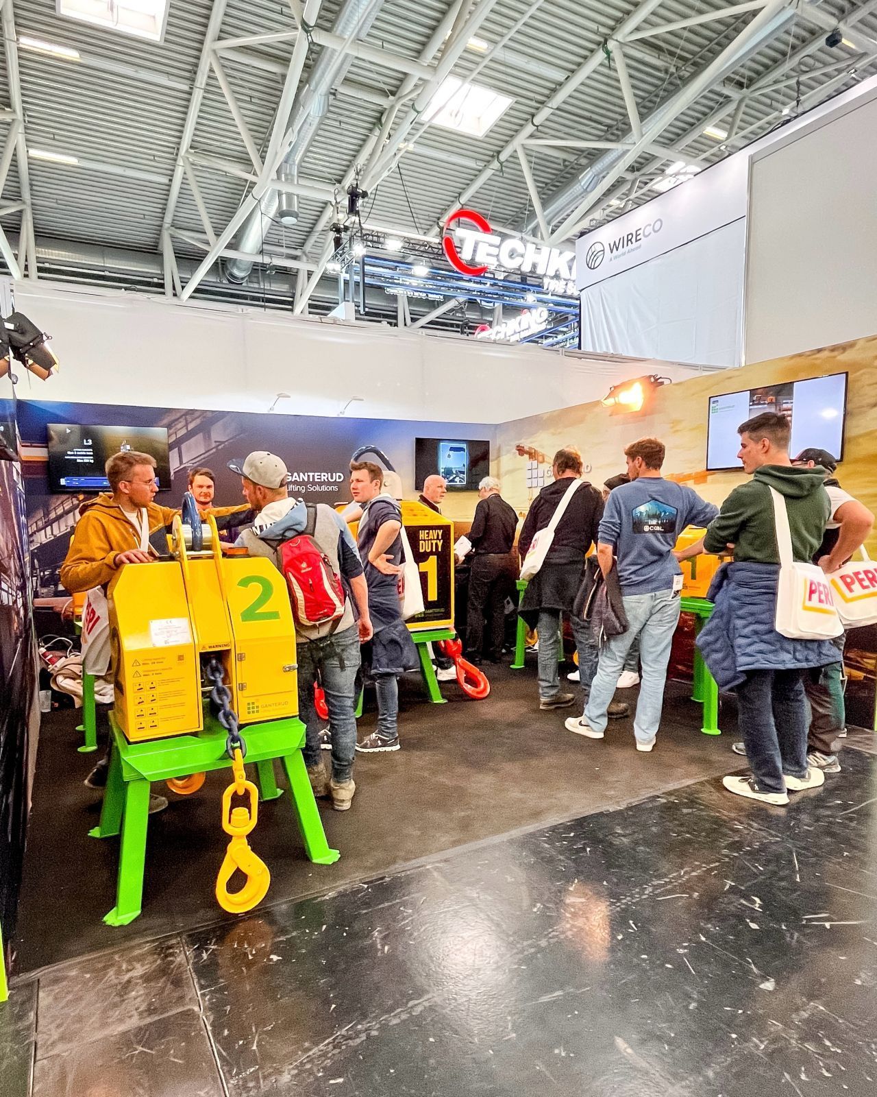 From April 7 to 13 Ganterud Lifting Solutions was one of 3 601 exhibitors from 57 nations at the wor
