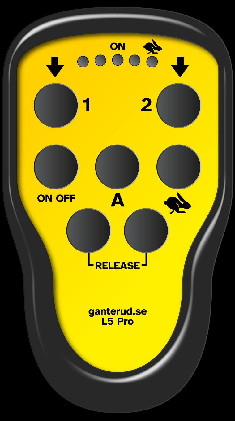 The Ganterud L5 Pro Lifting yoke Remote control